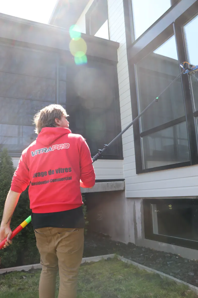 Nettoyage de Vitres à La Prairie - VitraPro professionnel