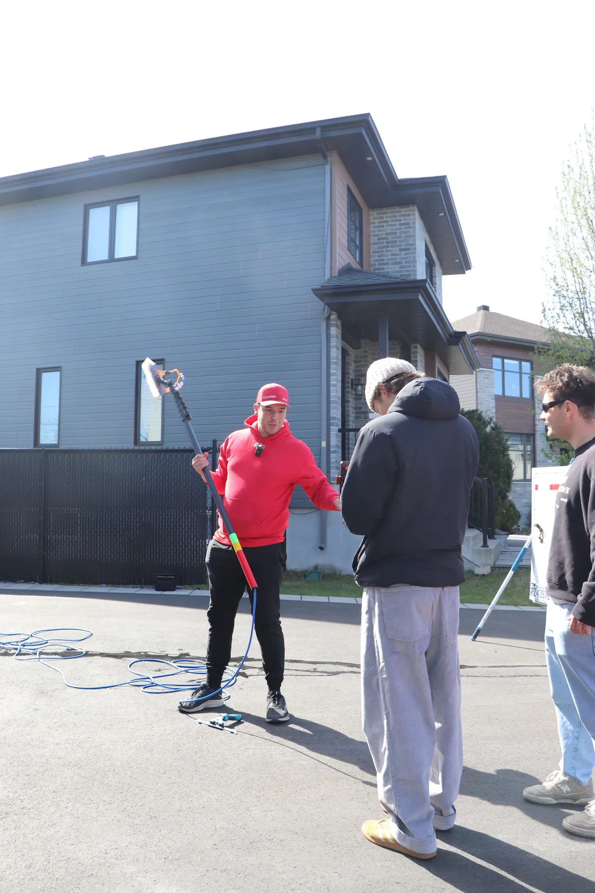 Lavage à Pression - service professionnel VitraPro Rive-Sud